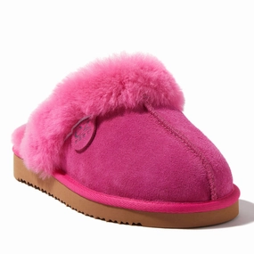EZ Feet Womens Genuine Shearling Scuff Slipper Cozy Womens Slippers discount