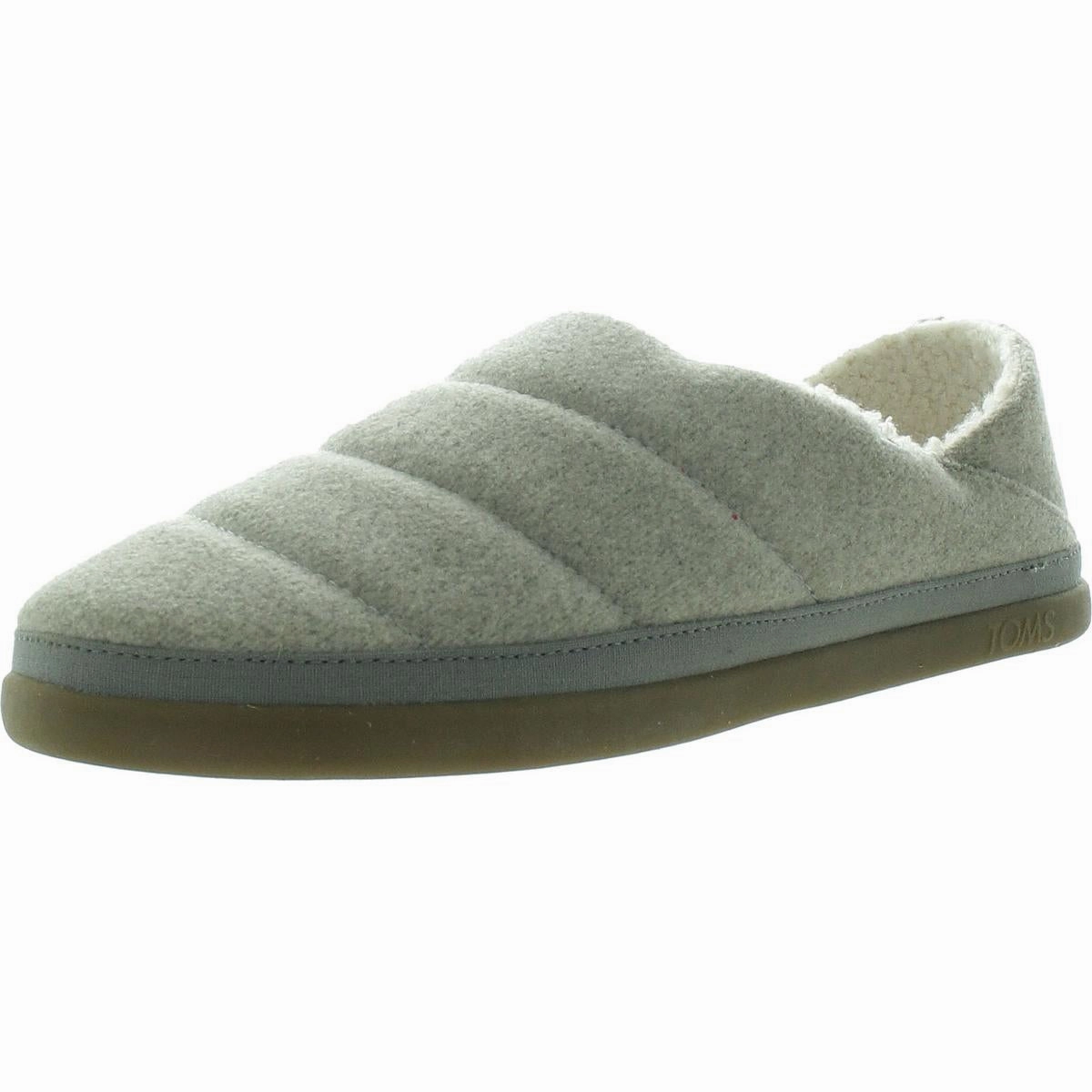 Ezra Womens Faux Fur Lined Man Made Loafer Slippers