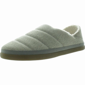 Ezra Womens Faux Fur Lined Man Made Loafer Slippers Cozy Womens Slippers discount