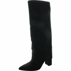 Fadila 3 Womens Padded Insole Faux Suede Knee-High Boots Cheap Womens Boots for winter