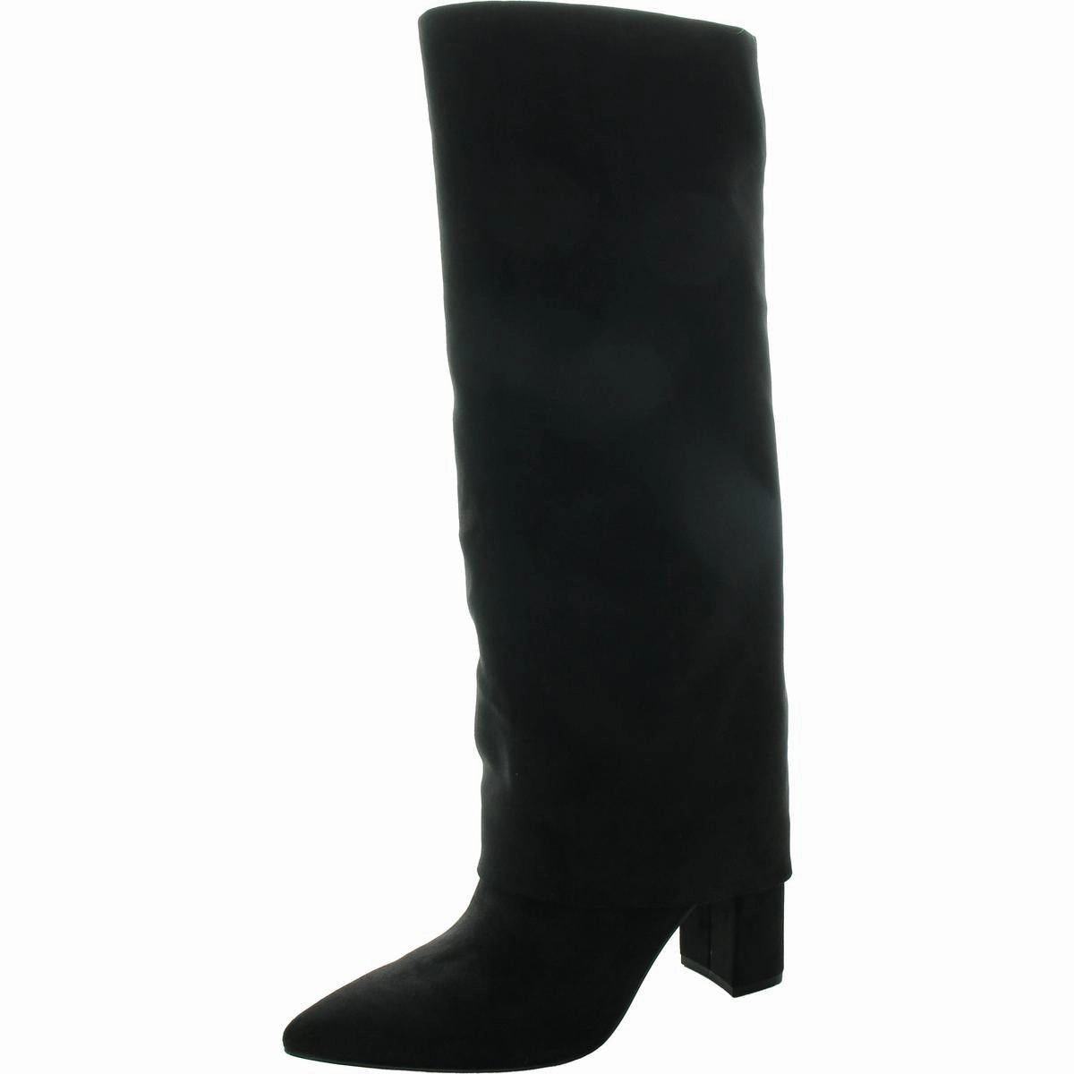 Fadila 3 Womens Padded Insole Faux Suede Knee-High Boots Cheap Womens Boots for winter