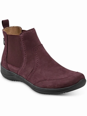 Faine Womens Faux Leather Pull On Booties Womens Dress Boots for less