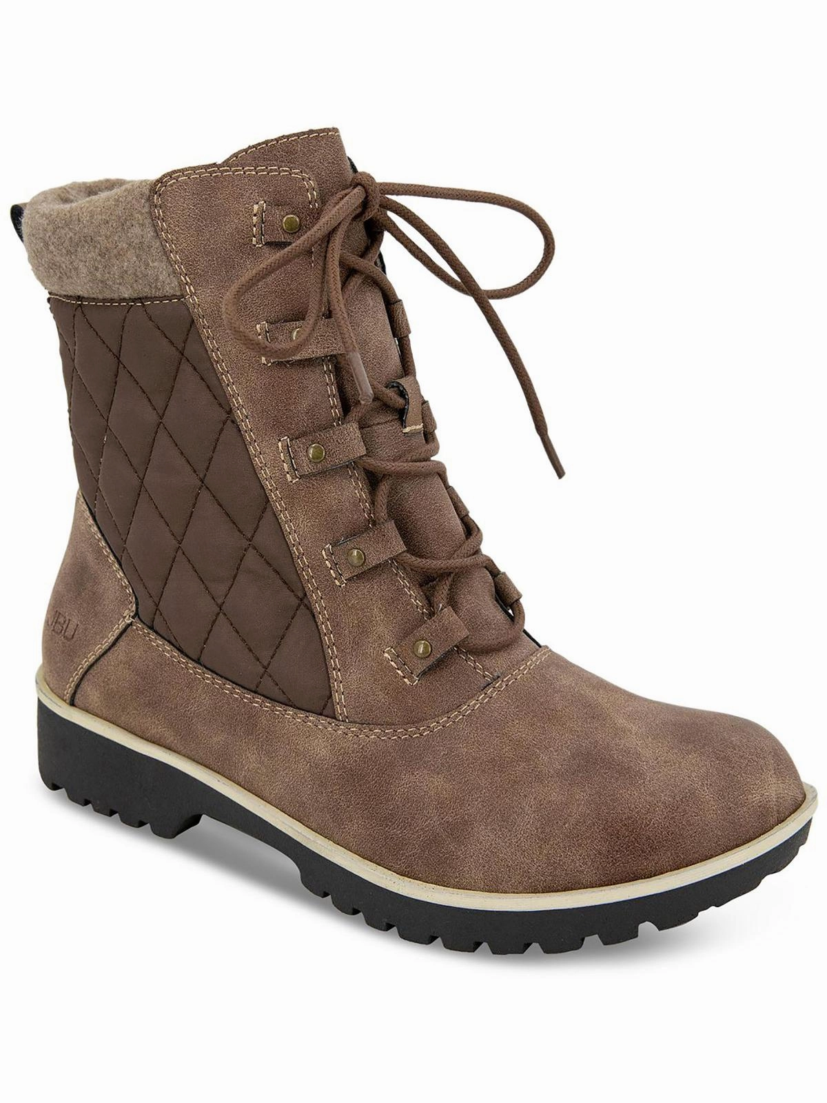 Fargo Womens Quilted Waterproof Ankle Boots Womens Dress Boots for less