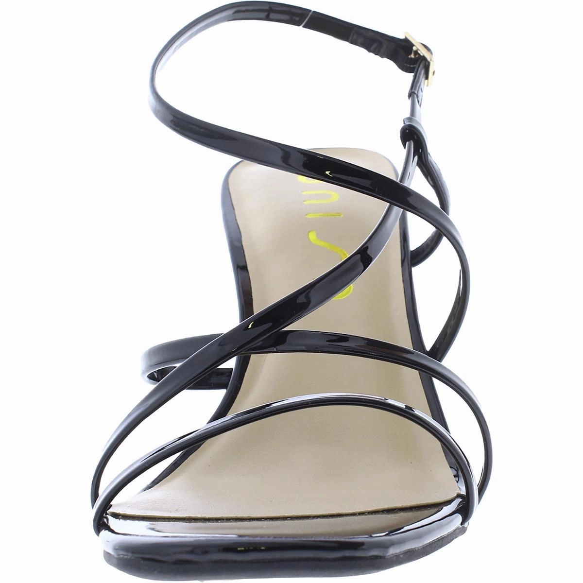 Farsi Womens Patent Ankle Strap Heels