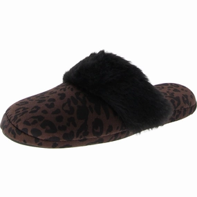FASHION BOX SLIPPER Womens Faux Fur Slip On Slide Slippers Cozy Womens Slippers discount