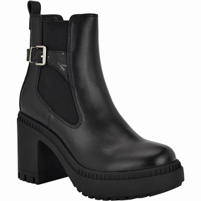 Fayth Womens Stretch Faux Leather Ankle Boots Cheap Womens Boots for winter
