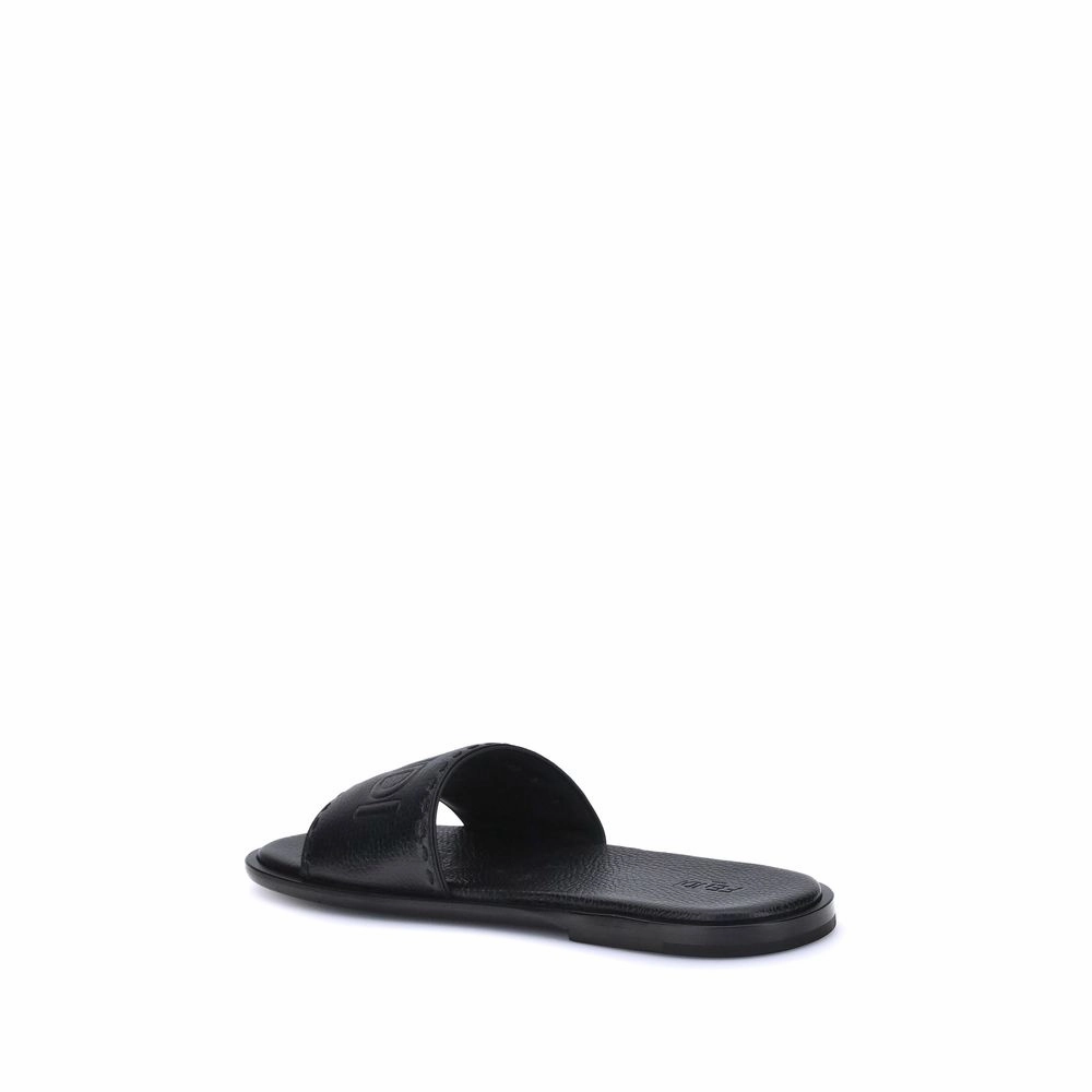 Fendi Sandals with Men's logo