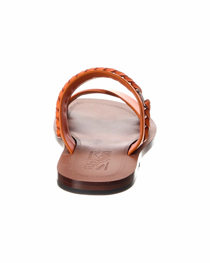 Ferragamo Giotto Leather Sandal