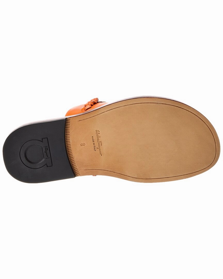 Ferragamo Giotto Leather Sandal
