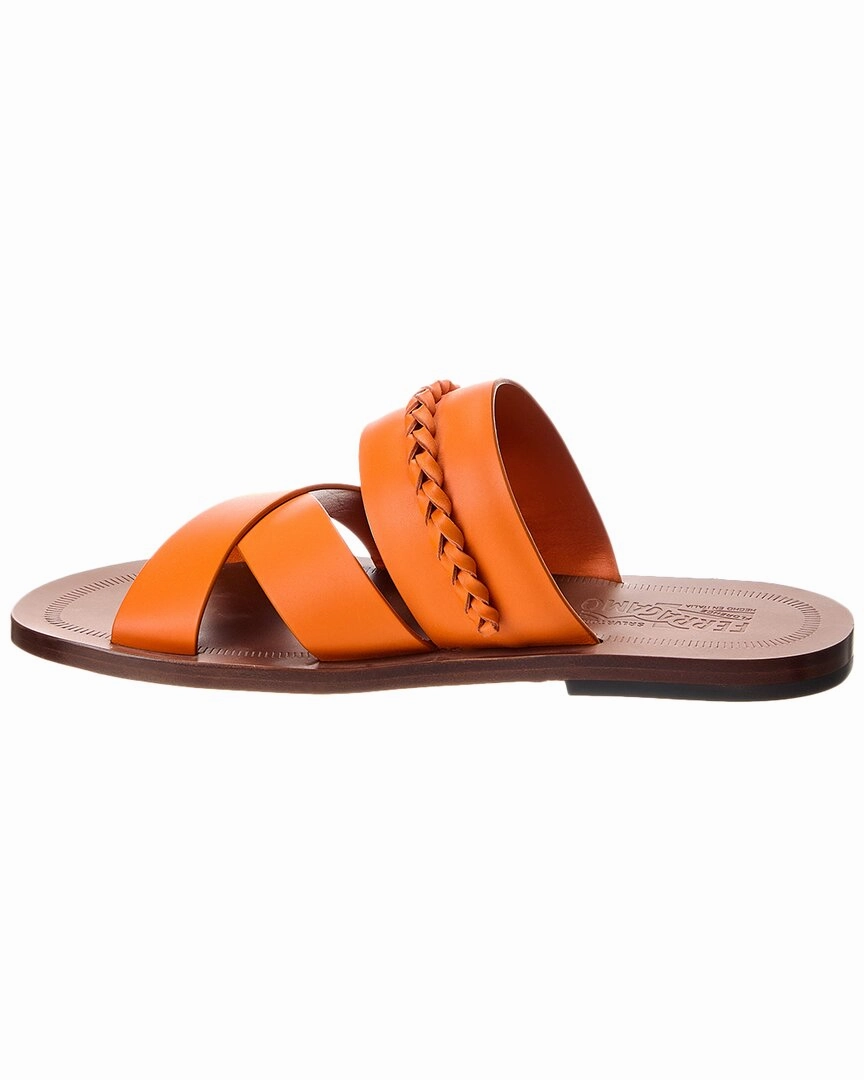 Ferragamo Giotto Leather Sandal
