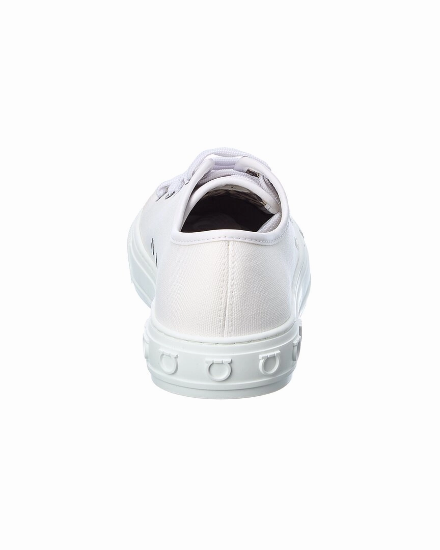 Ferragamo Mediterr Eco Canvas Sneaker