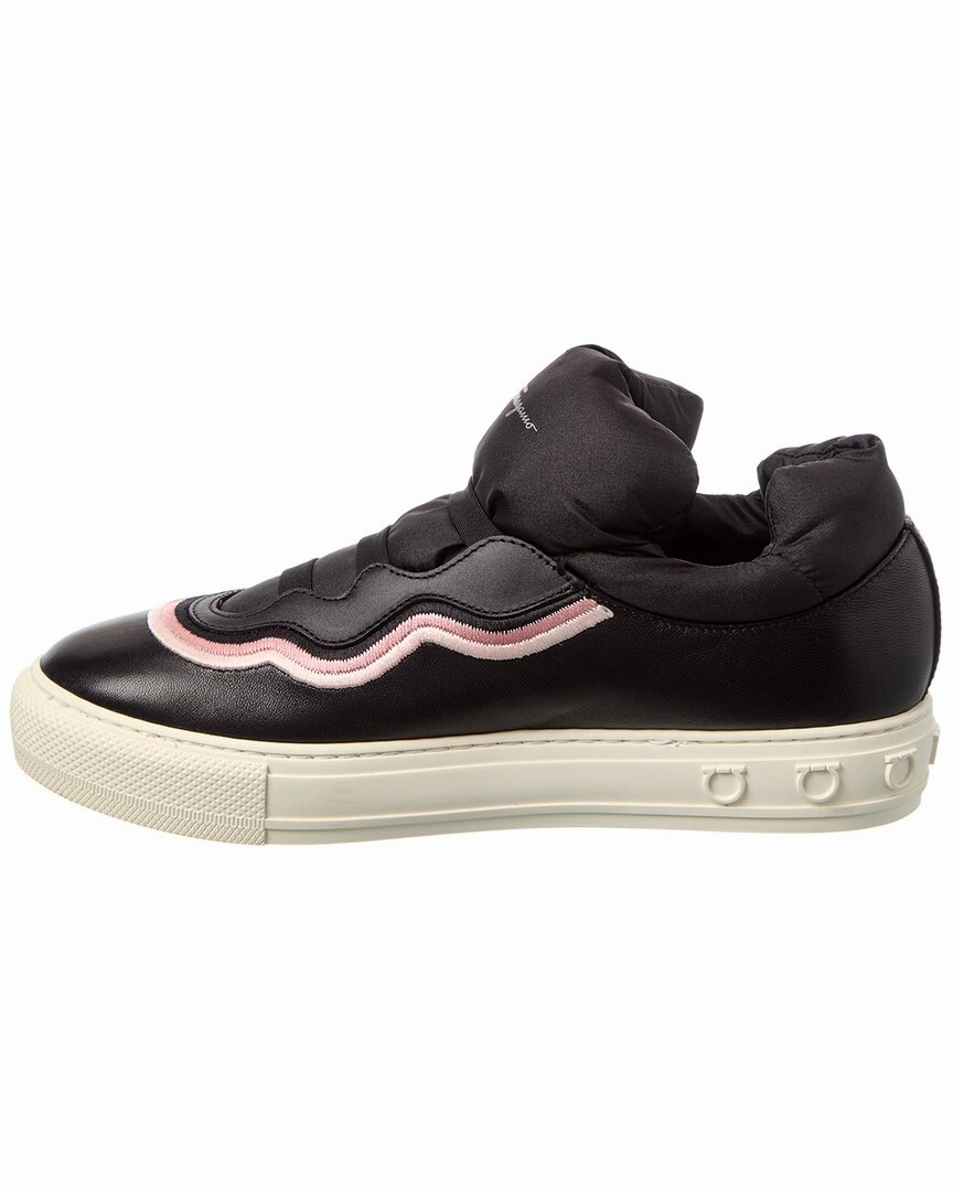 Ferragamo Ramona Leather Sneaker