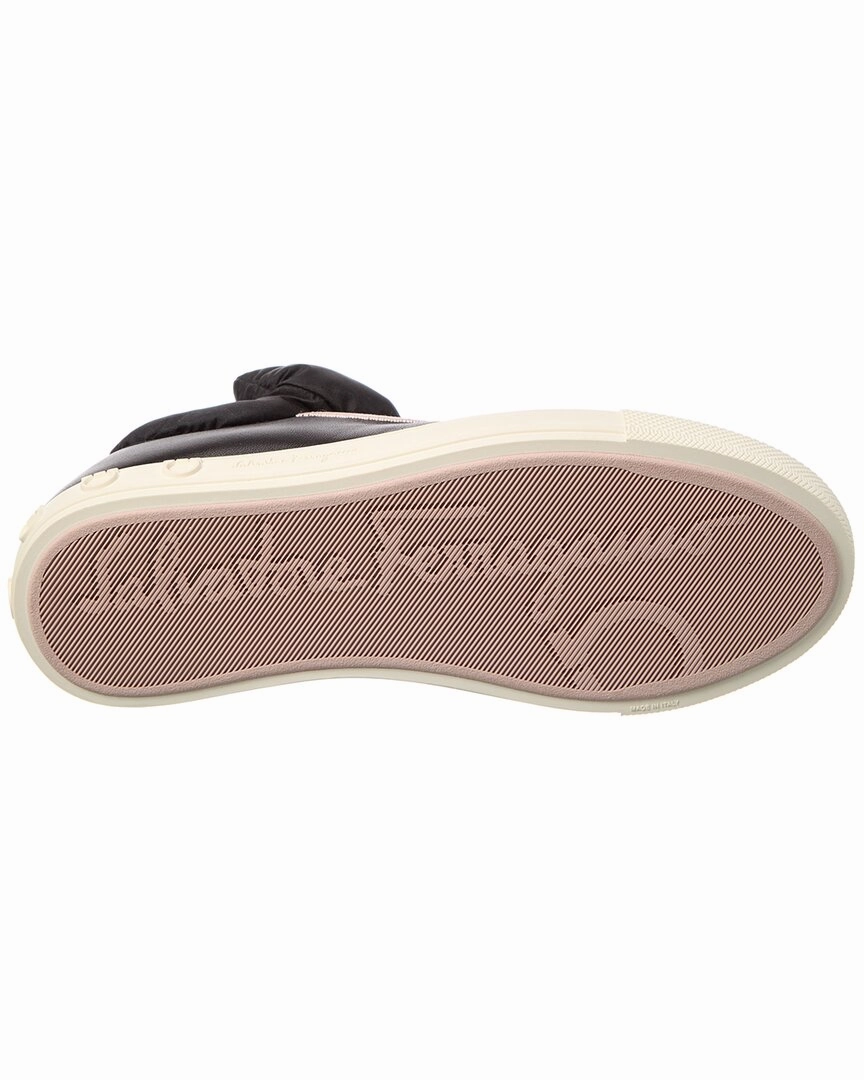 Ferragamo Ramona Leather Sneaker