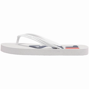 Fila Troy Slipper White Flip-Flops for Kids sale