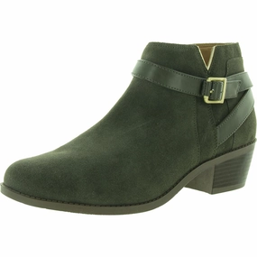 Finn Womens Zipper Block Heel Ankle Boots Sale on Womens Trendy Boots
