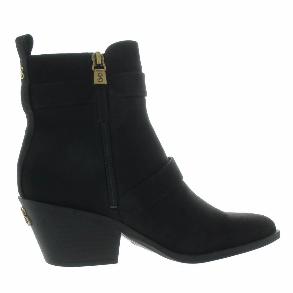 Finnley Womens Buckle Man Made Ankle Boots