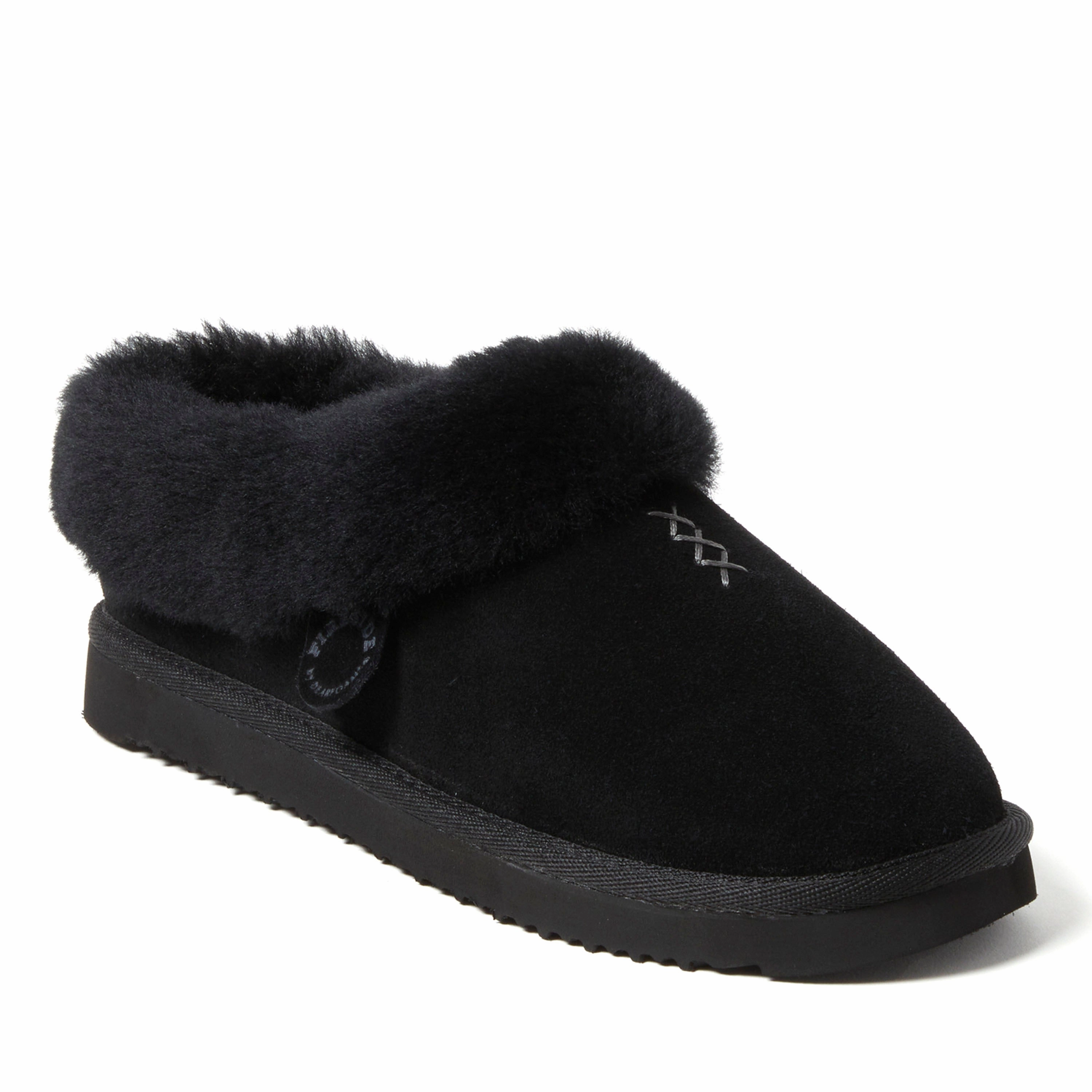 Fireside by Dearfoams Adelaide Genuine Shearling Clog