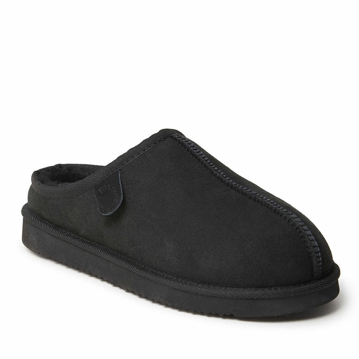 Fireside By Dearfoams Men's Grafton Genuine Shearling Clog