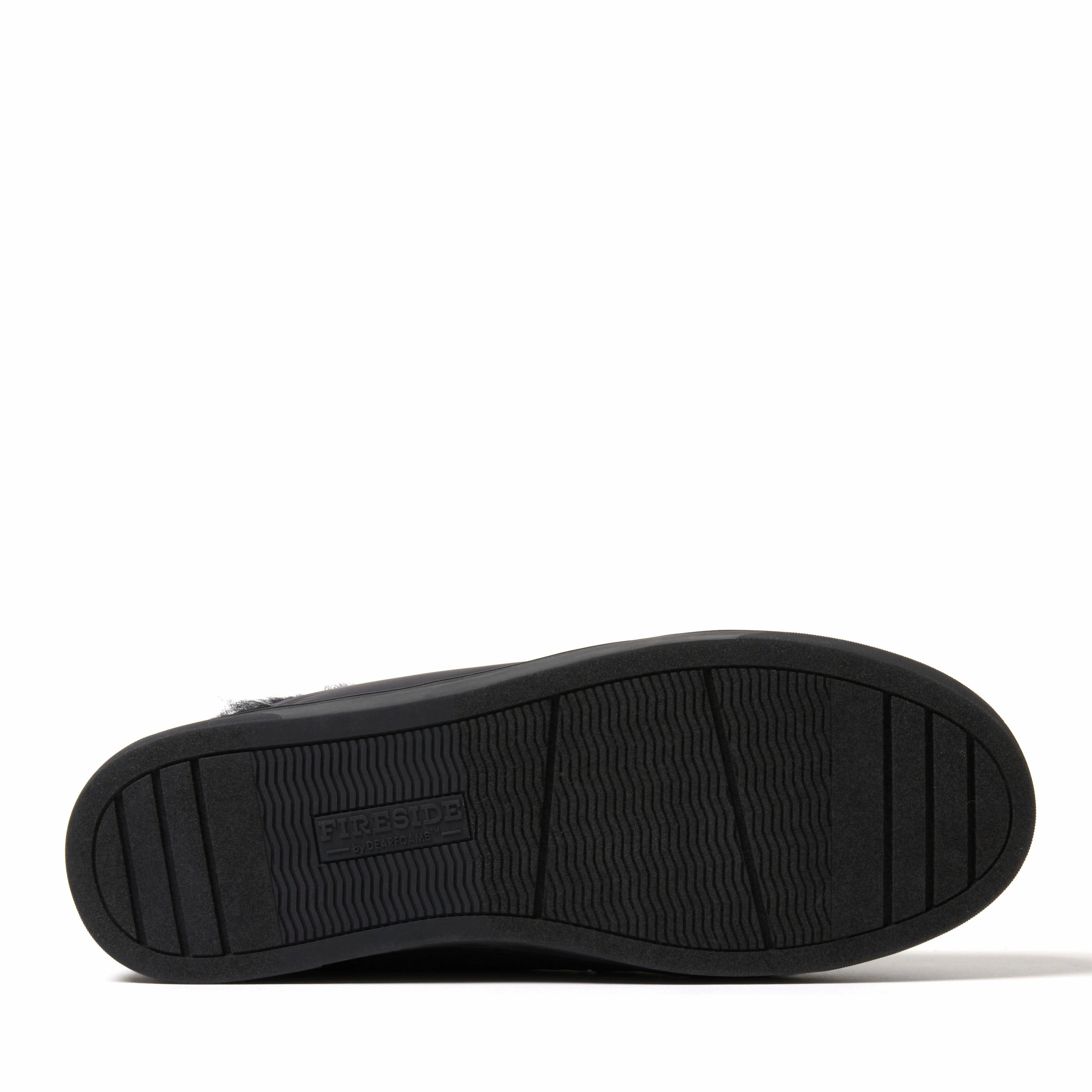 Fireside by Dearfoams Men's Shearling Warm Up Bootie