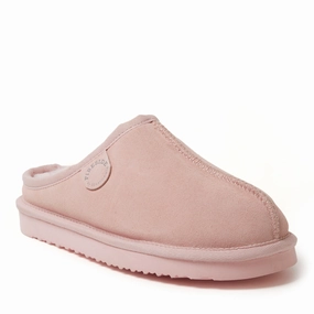 Fireside By Dearfoams Women's Greta Genuine Shearling Clog Cozy Womens Slippers discount
