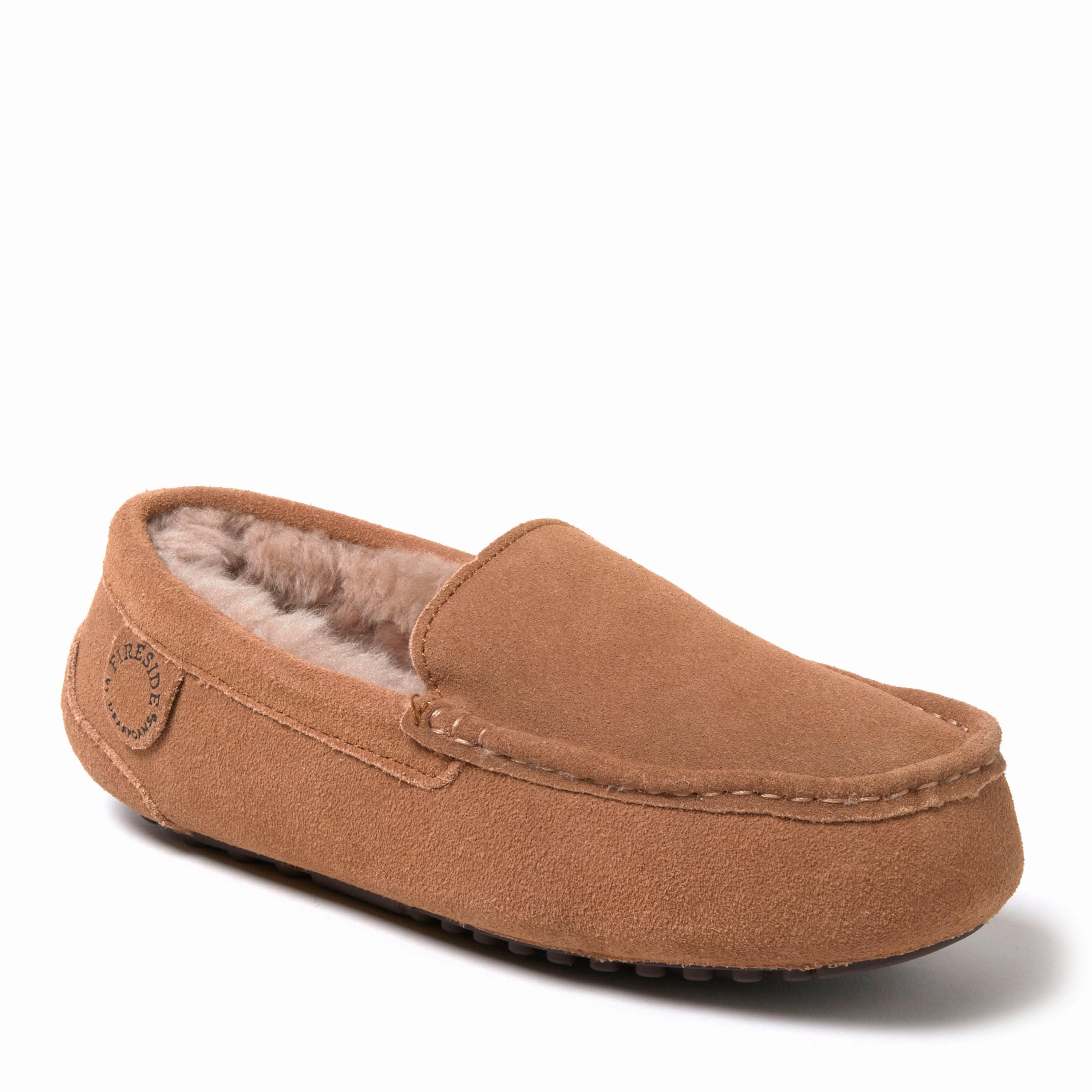 Fireside By Dearfoams Women's Mel Genuine Shearling Moccasin