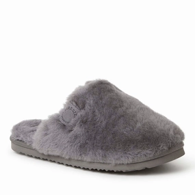 Fireside By Dearfoams Women's Shelly Beach Genuine Shearling Scuff Slippers Cozy Womens Slippers discount