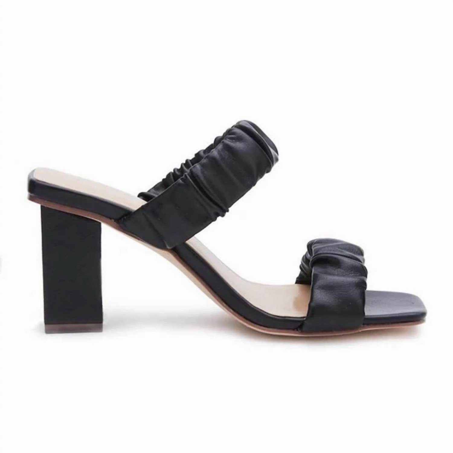 First Love Heeled Sandal In Black