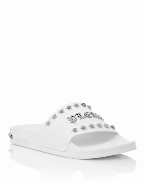Flat gummy sandals Gothic Plein Mens Sandals outlet deals