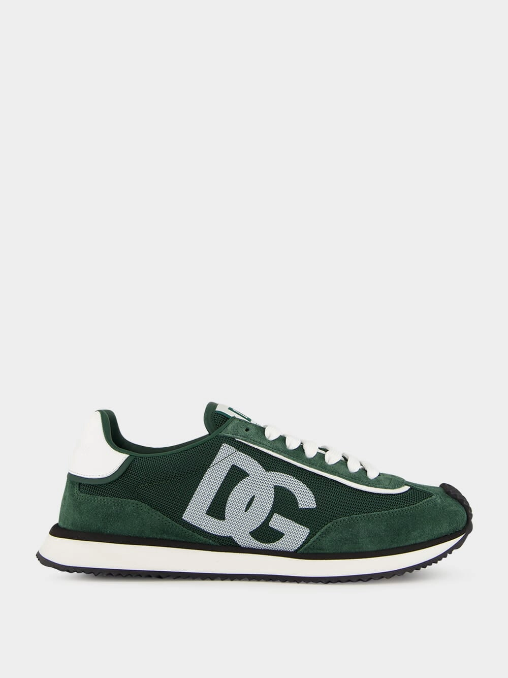 Forest Green Low-Top Suede Sneakers Promo deal Mens Sneakers
