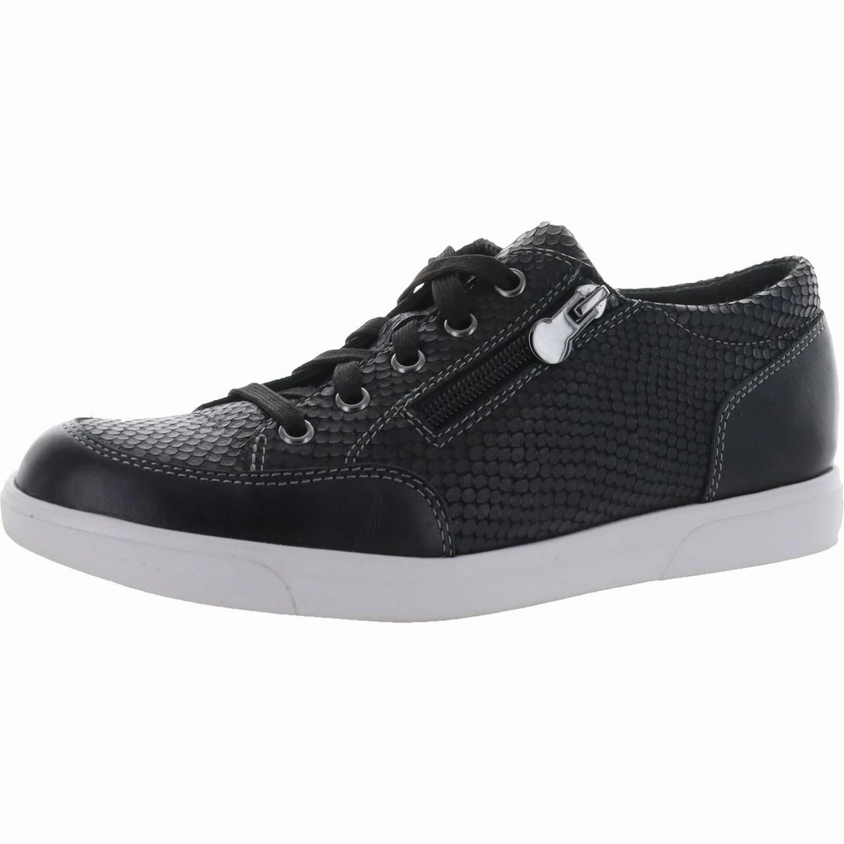 Gabbie Womens Leather Lifestyle Fashion Sneakers Comfortable Womens Sneakers promo
