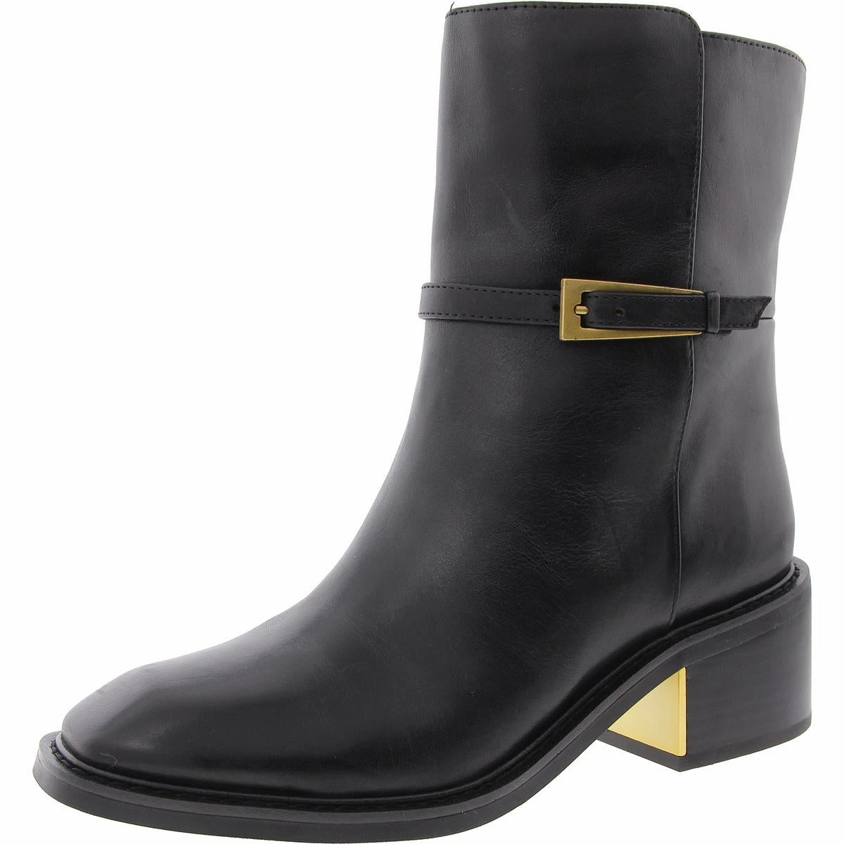 Gali Womens Buckle Leather Booties Womens Fashion Boots outlet store