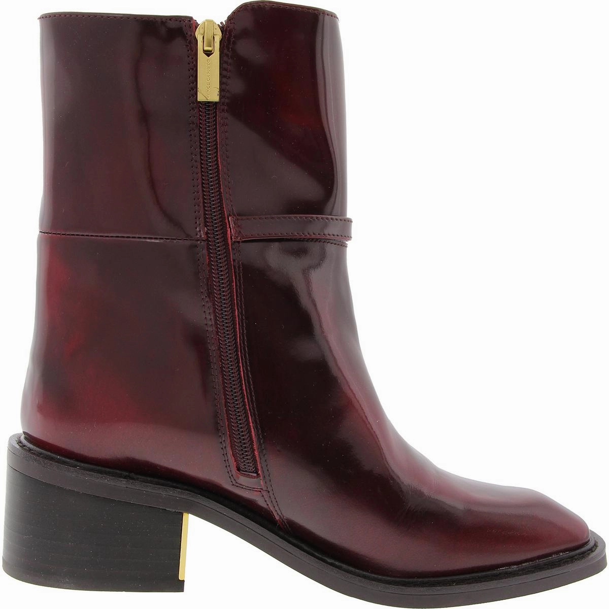 Gali Womens Buckle Leather Booties
