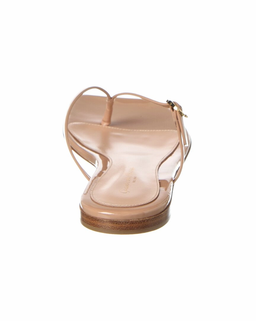 Gianvito Rossi Jaipur Patent Sandal