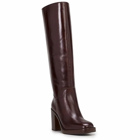 GIBI Womens Extra Wide Calf Leather Knee-High Boots Buy Womens Boots online cheap