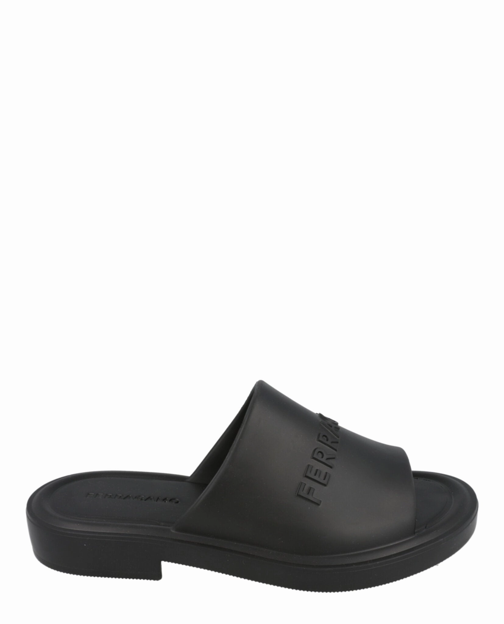 Giuneva Logo Embossed Slides Discount Mens Beach Sandals