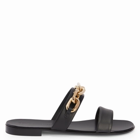 Giuseppe Zanotti Aubert Chain Discount Mens Beach Sandals
