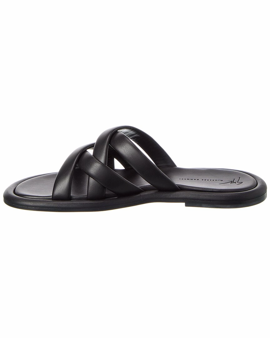 Giuseppe Zanotti Kanot Leather Sandal