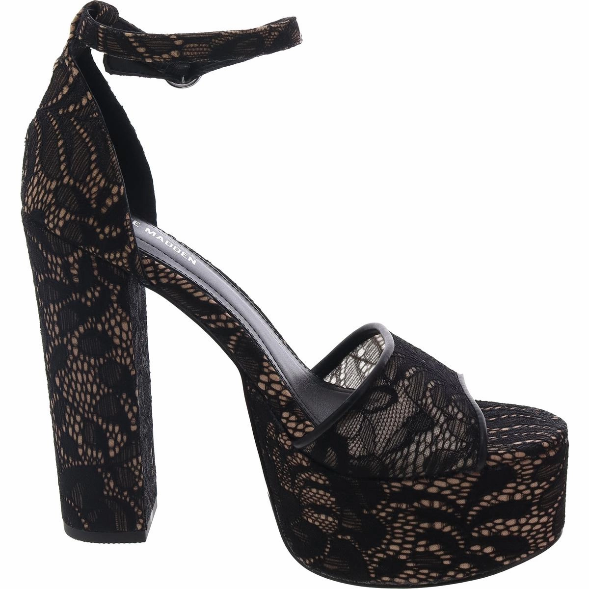 Glam Womens Solid Platforms Dress Sandals