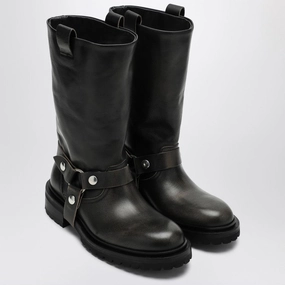 Golden Goose Women's Kurt Boots In Leather With Buckle Womens Boot Deals Today
