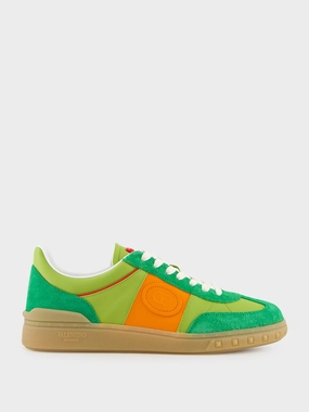 Green Upvillage Low-Top Trainers Promo deal Mens Sneakers