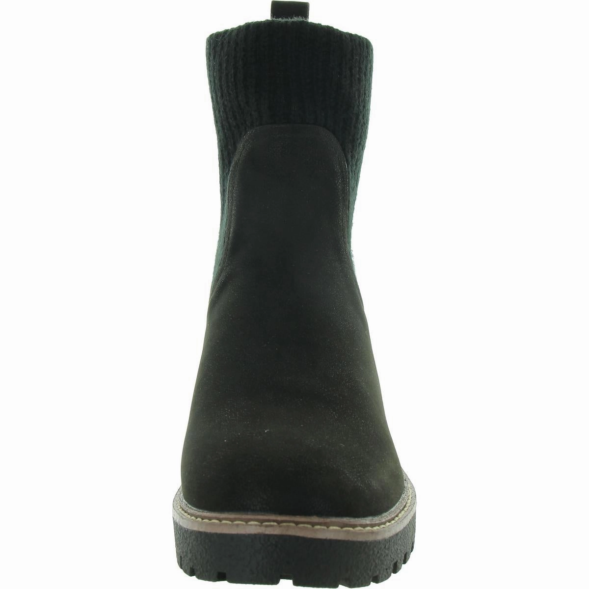 GS1492404 Womens Leather Laceless Ankle Boots