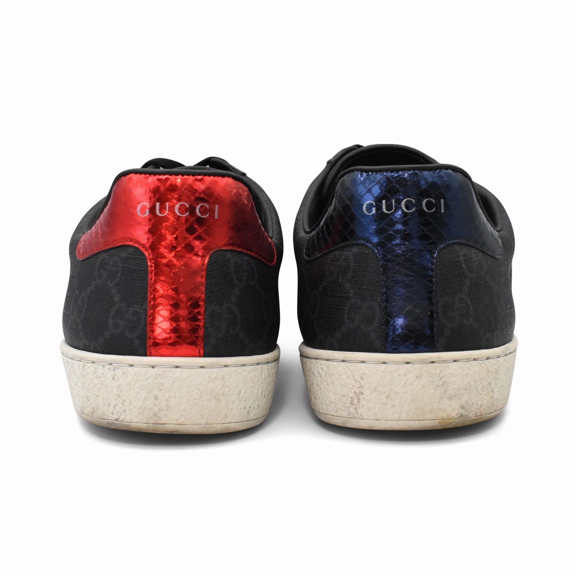 Gucci 'Ace' Monogram Sneakers - Men's 10