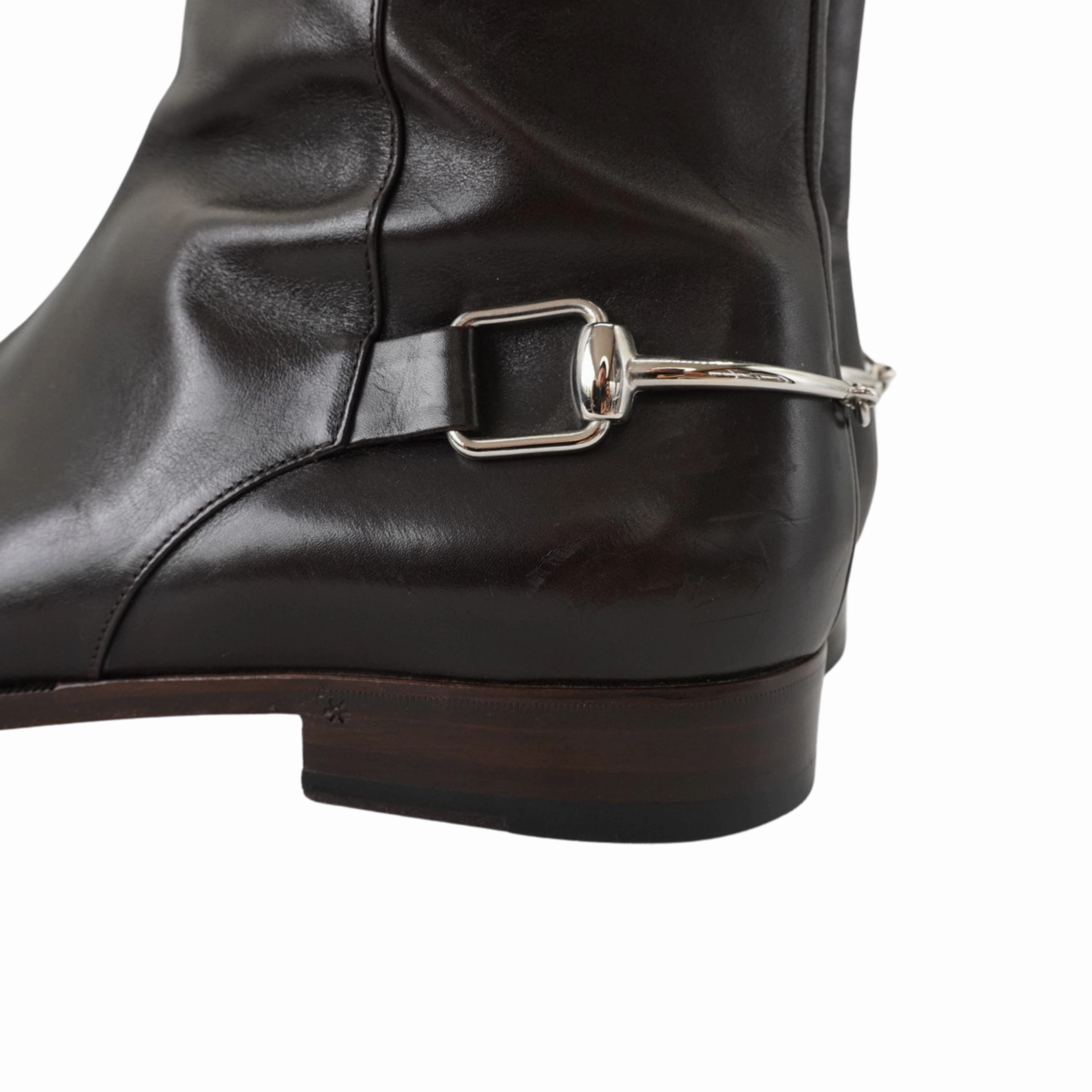 Gucci 'Horsebit' Boots - Men's 10.5