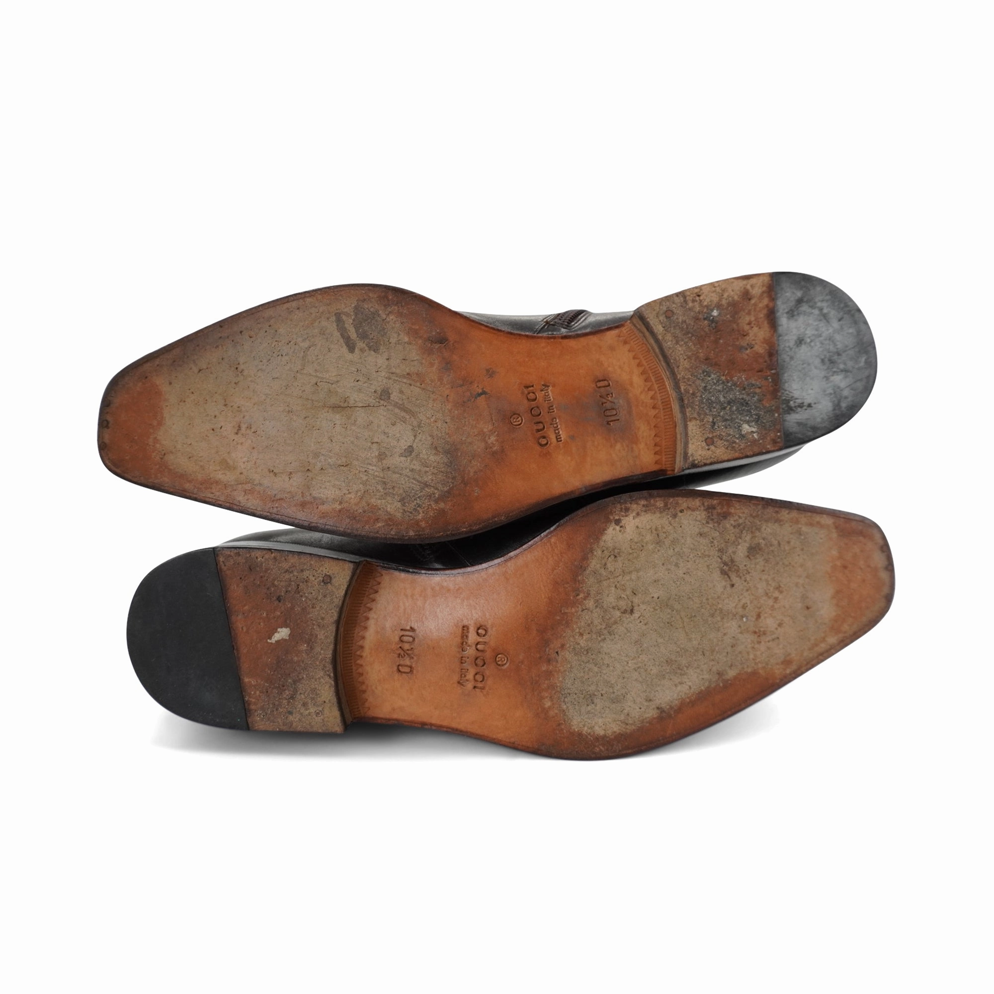 Gucci 'Horsebit' Boots - Men's 10.5