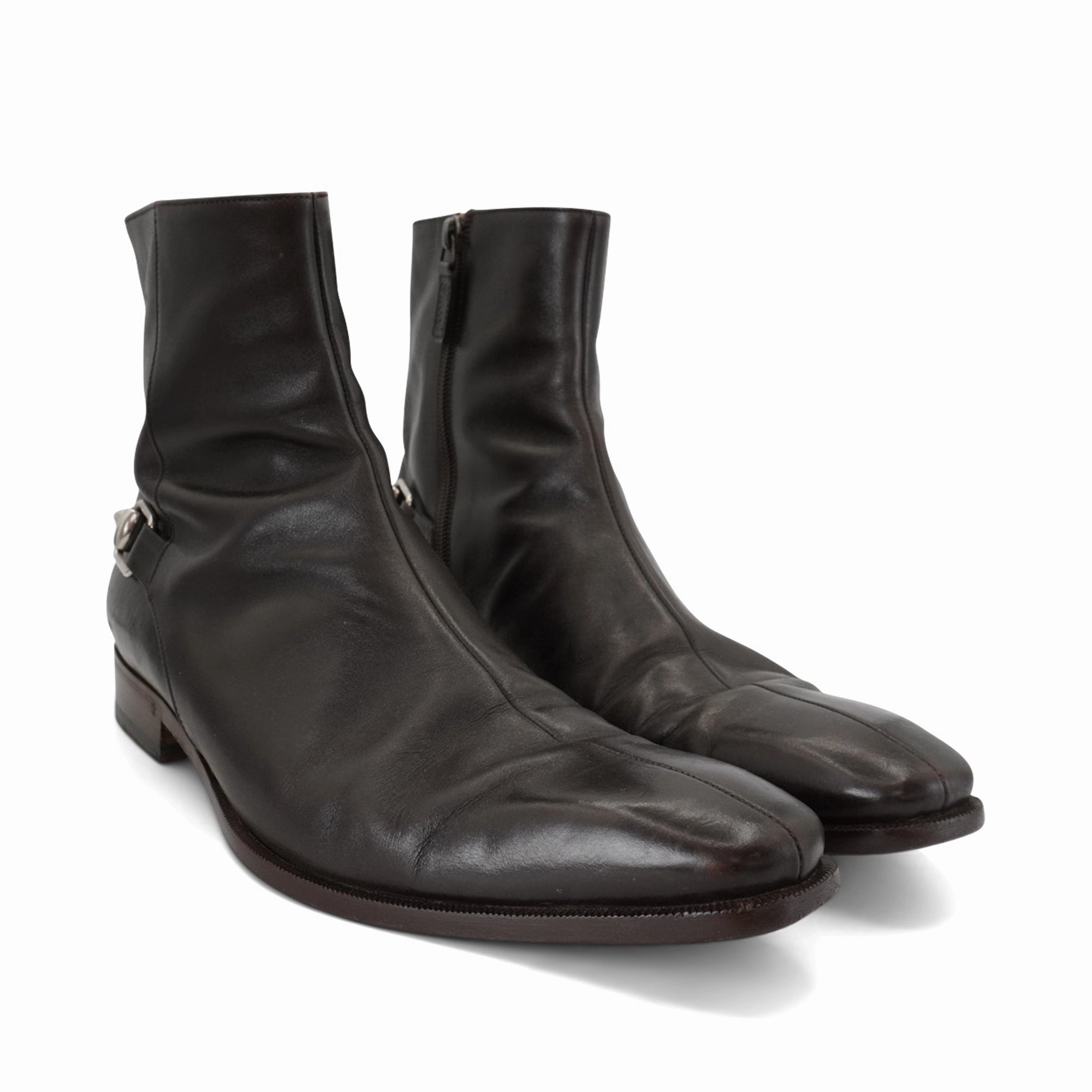 Gucci 'Horsebit' Boots - Men's 10.5