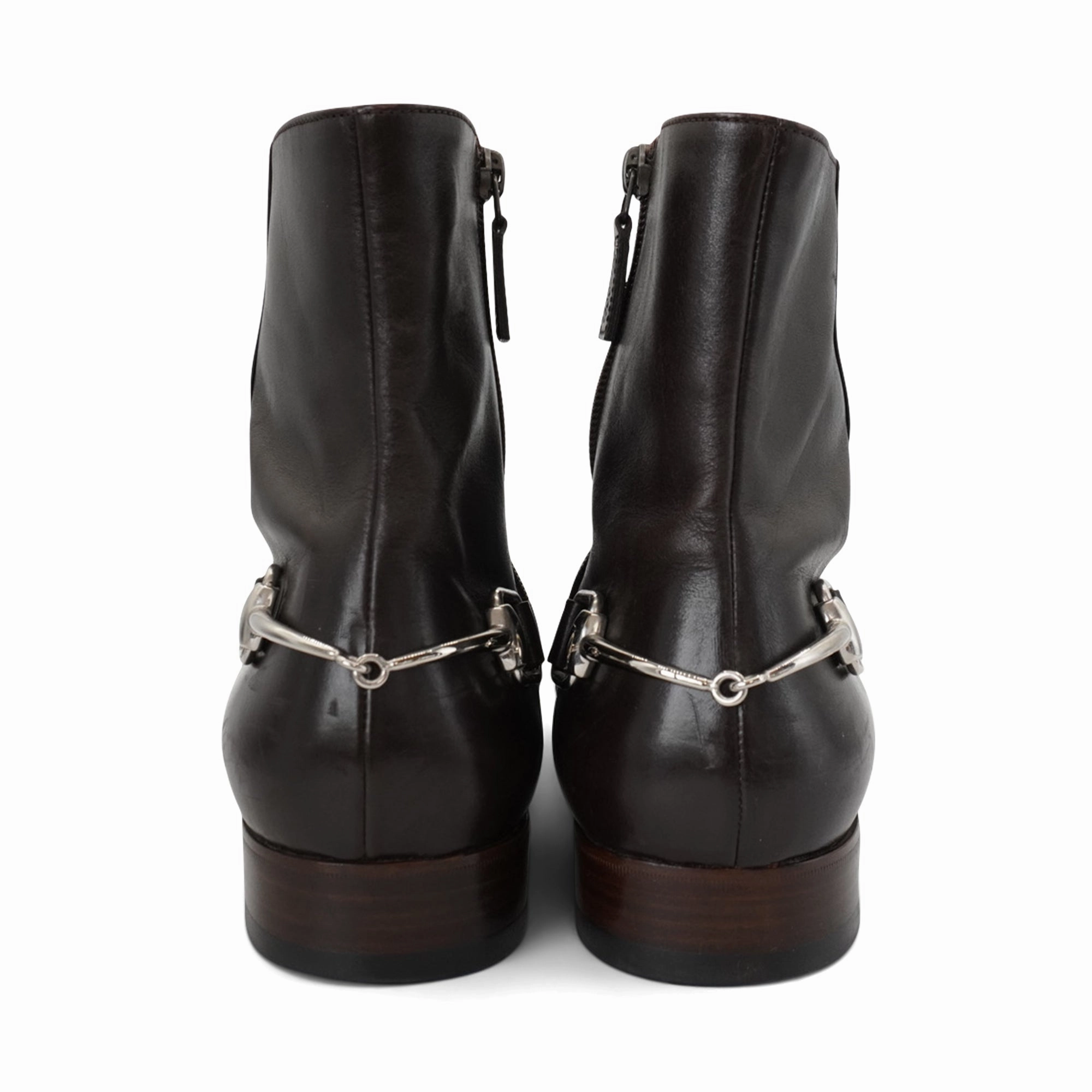 Gucci 'Horsebit' Boots - Men's 10.5