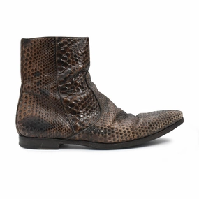 Gucci Snakeskin Boots - Men's 7 Mens Boots cheap outlet