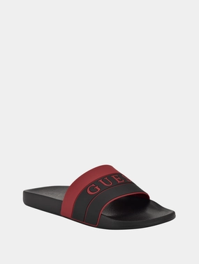 GUESS Pool Slides Discount Mens Beach Sandals