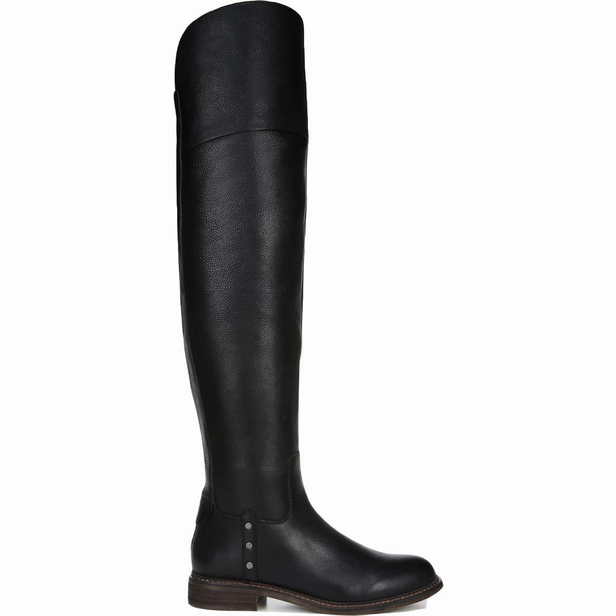 Haleen Womens Leather Riding Over-The-Knee Boots