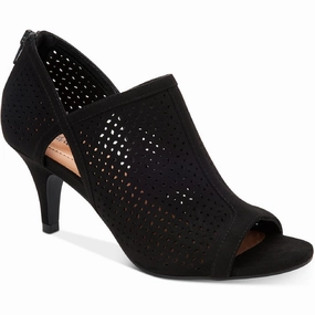 Hannon Womens Peep Toe Perforated Shooties Womens Fashion Boots outlet store
